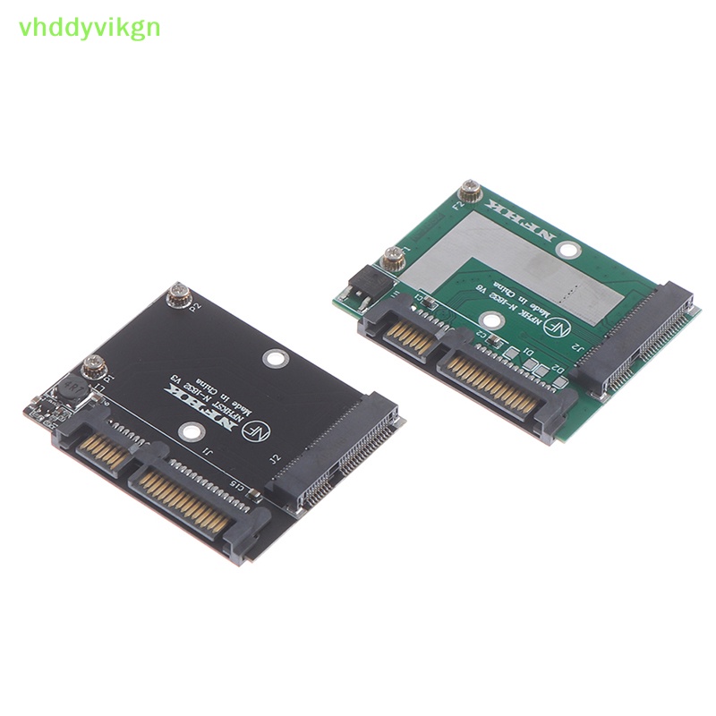 Vhdd 半高 MSATA Mini Pcie SSD 轉 2.5'' SATA3 6.0gps 適配器轉換卡 TW