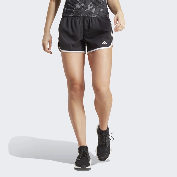 Adidas M20 Short IC5184 女 短褲 4吋 運動 慢跑 健身 訓練 三角內襯 舒適 愛迪達 黑白