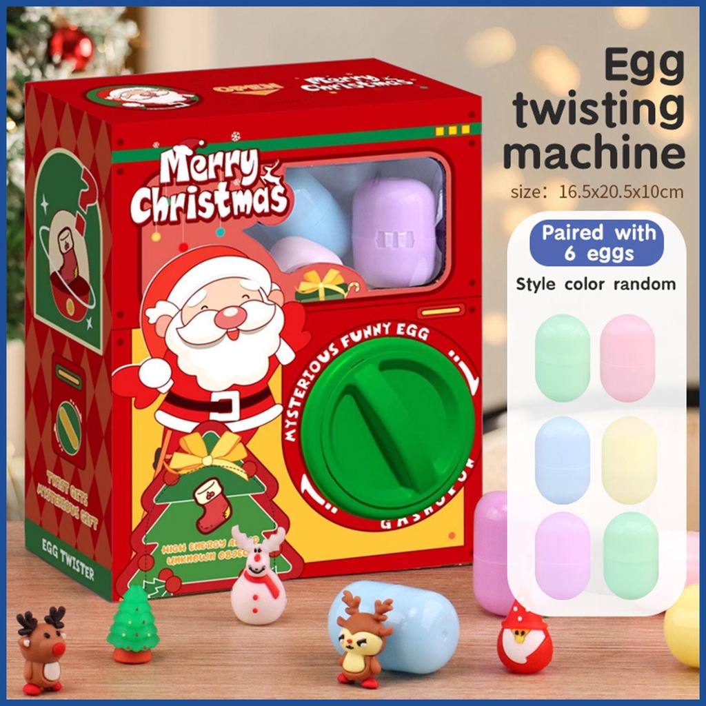 玩具爪機聖誕獎品玩具機有趣的創意聖誕蛋爪機兒童男孩和 aiatw
