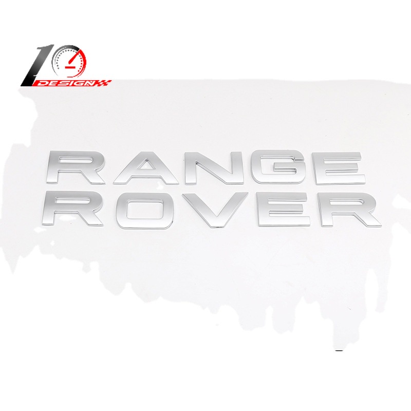 Range Rover Sport Vogue Evoque 機蓋尾門字母標 車頭RANGE ROVER改裝貼片 10件