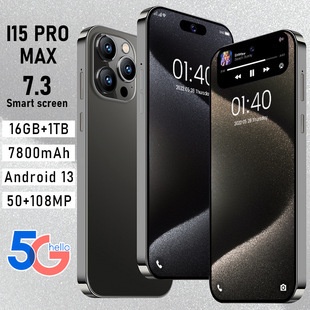 【2024全新上市】新款i15 Pro Max智能手機 真4G 7.3寸incell大屏1300萬像素追劇游戲29342