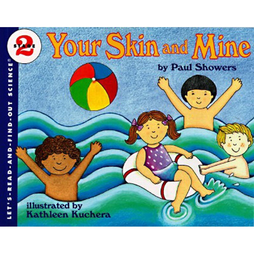 Your Skin and Mine (Stage 2)/Paul Showers《Collins》 Let's-read-and-find-out Science 【禮筑外文書店】