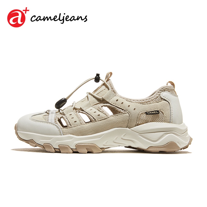 Cameljeans 女式防滑耐磨網眼涼鞋運動休閒涼鞋