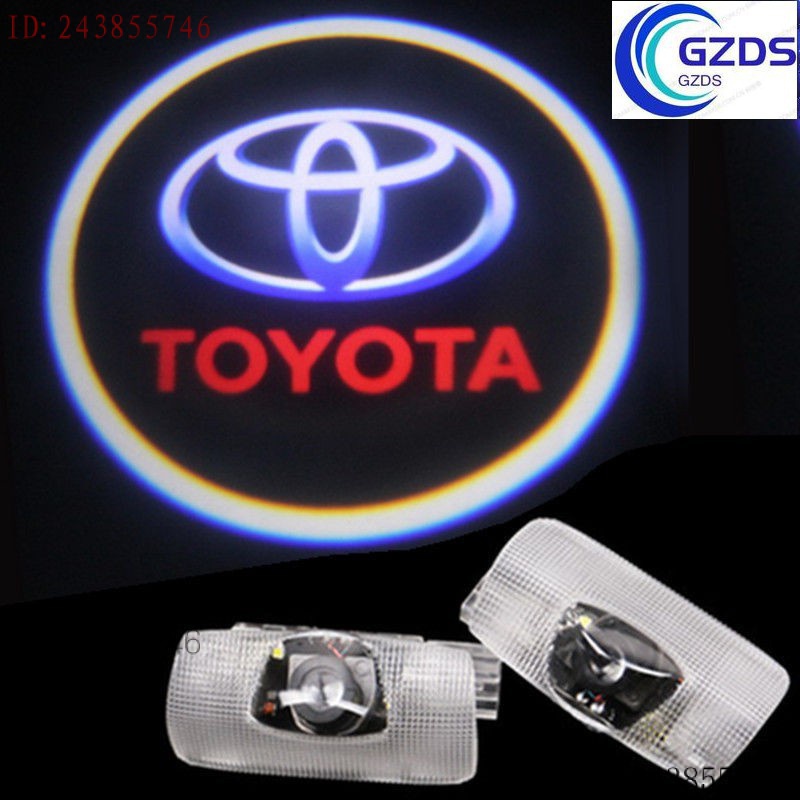 【現貨】一組2入 Toyota 豐田 Camry RAV4 5代 裝照地燈迎賓燈 LED車門燈 照地燈 投影燈 免改裝
