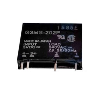 G3mb-202p DC-AC PCB SSR 輸入 5V DC 輸出 240V AC 2A 固態繼電器模塊