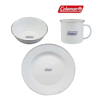 現貨 日本 Coleman 琺瑯 餐盤 餐碗 露營 廚房餐具 馬克杯 盤子 杯子 廚房 餐具 搪瓷 碗盤 日本進口