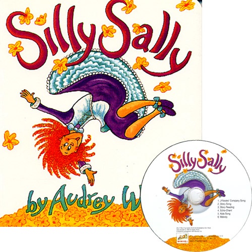 Silly Sally (1平裝+1CD)(韓國JY Books版) 廖彩杏老師推薦有聲書第27週/Audrey Wood【三民網路書店】