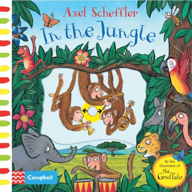 In the Jungle (硬頁操作書)(硬頁書)/Axel Scheffler Campbell Axel Scheffler 【禮筑外文書店】