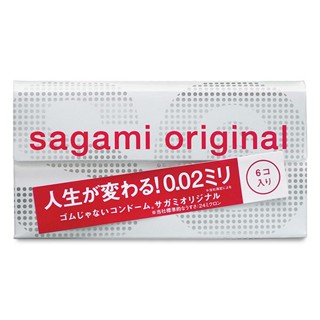 SAGAMI 相模元祖 0.02 標準裝 PU 保險套 6 入