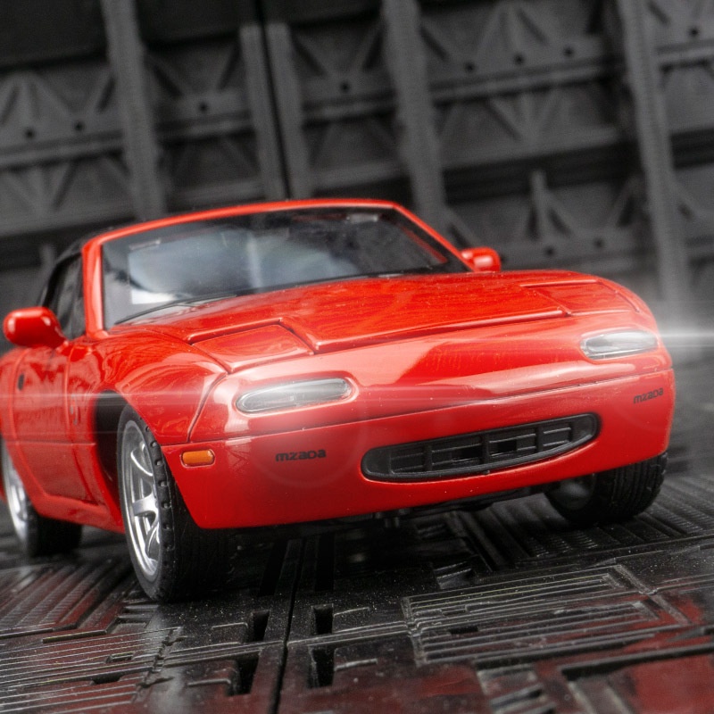 Mazda MX-5 合金汽車模型燈光和音效壓鑄汽車玩具男孩生日禮物兒童玩具汽車系列