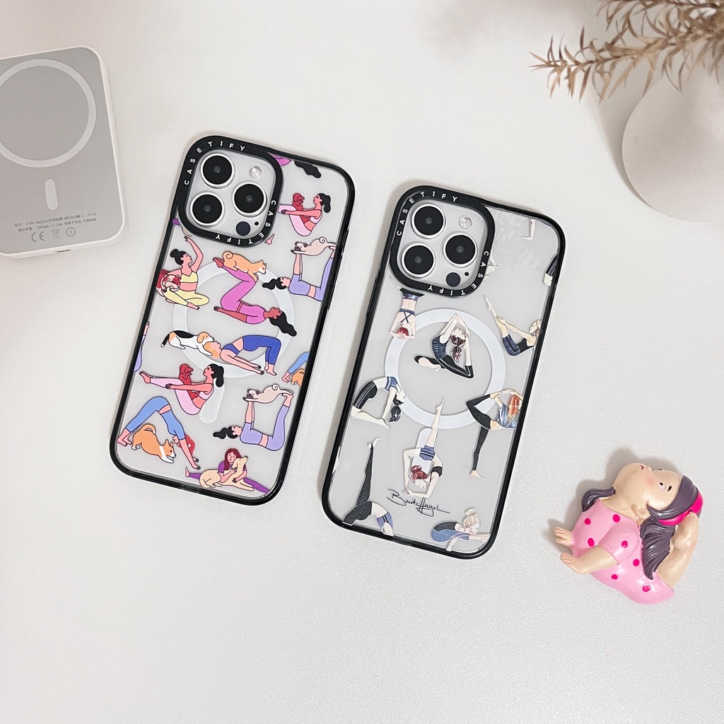 Yoga Girl Casetify iPhone 手機殼,適用於 iPhone 15 Pro Max、iPhone 1
