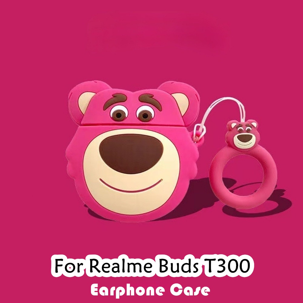 【快速發貨】適用於 Realme Buds T300 保護套卡通創新系列軟矽膠耳機套保護套 NO.4
