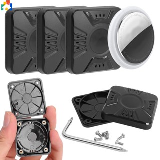 簡單的 ABS 防刮防震保護套相容 Apple Airtags Air Tag 迷你防水防丟 GPS 定位器追蹤器保護套