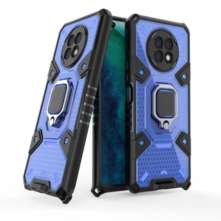適用於榮耀X20車載指環手機殼榮耀X20精孔太空艙手機殼