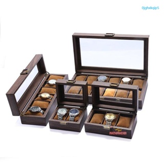 暢銷丨復古木紋皮手錶收納盒 木質手錶收納盒 木質手錶盒 12格 6格 3格手錶盒 手錶收藏盒 木頭錶盒 手錶收納
