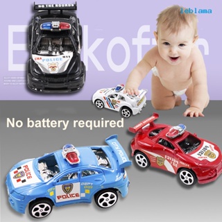 [LBA] 仿真慣性回力小警車助力小汽車益智塑膠模型車熱賣玩具