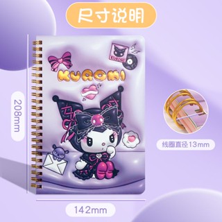視覺3d膨脹風線圈筆記本手賬本ins高顏值創意小學初中通用記事本