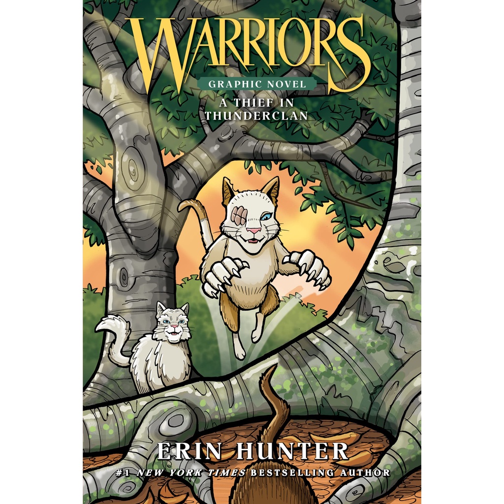 Warriors 4: A Thief in Thunderclan (graphic novel)/Erin Hunter【三民網路書店】