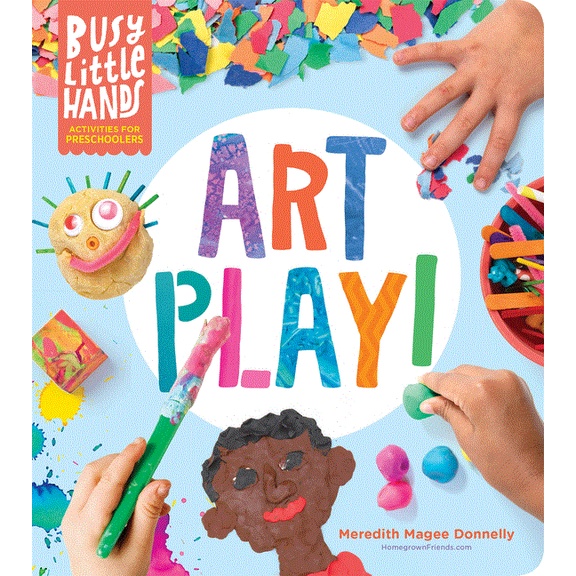 Busy Little Hands: Art Play!: Activities for Preschoolers(精裝)/Meredith Magee Donnelly【三民網路書店】