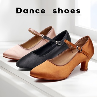 時尚舞蹈鞋華爾茲拉丁現代 5 厘米女鞋防滑透氣鞋