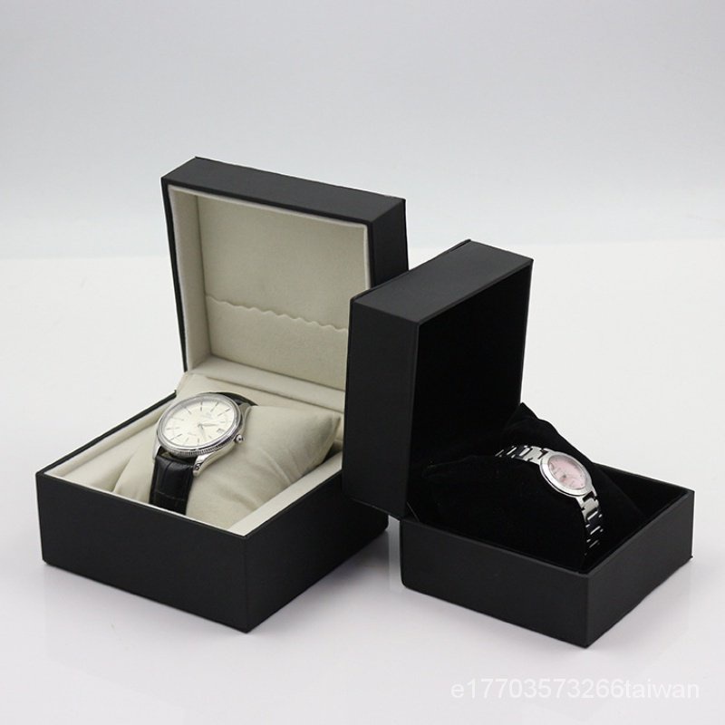 直角PU車線手錶盒外貿首飾盒飾品盒禮品包裝盒錶盒收納盒【3個起售】
