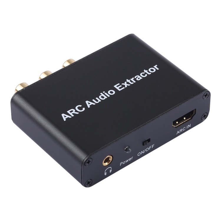 新到貨 192KHz ARC 音頻提取器 HDMI ARC 到 SPDIF + 同軸 + L/R 轉換器音頻回傳通道適配