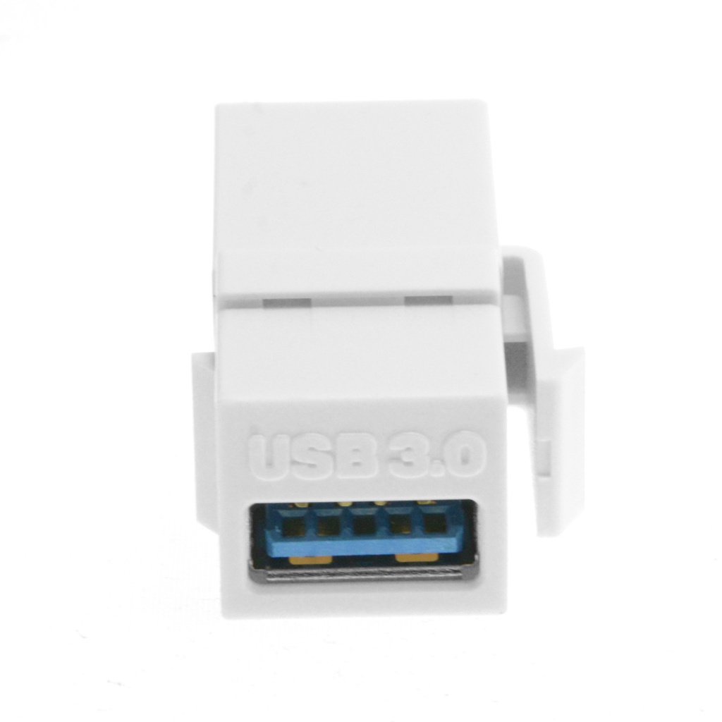 U3-259 面板USB 3.0母對母牆裝模塊 牆插USB3.0轉接頭 Keystone電