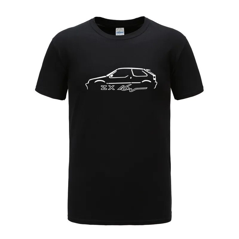 2022 年 Saxo Vts 和 Zx 16V 汽車愛好者到貨 T 恤的高級 Autotees 汽車 T 恤尺寸 S2