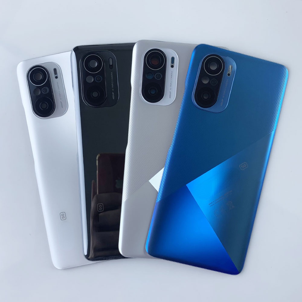 XIAOMI 100% 原裝玻璃蓋適用於小米 Poco F3 5G 電池蓋後殼外殼後蓋電池蓋更換相機鏡頭