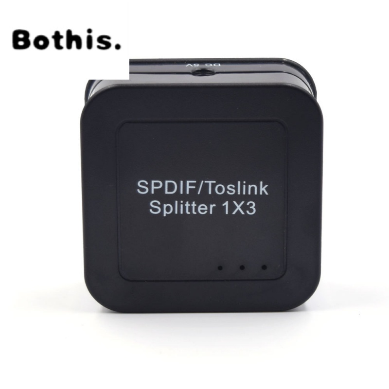 數字光纖音頻分配器一進三出SPDIF/TosLink光纖1x3-N