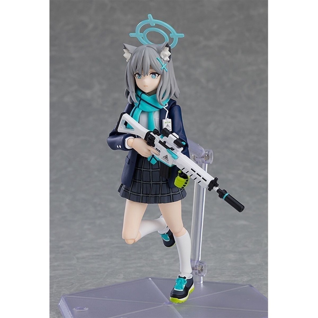 現貨優質版超可動figma567#碧藍檔案砂狼白子小倉唯 手辦卡通擺件玩具