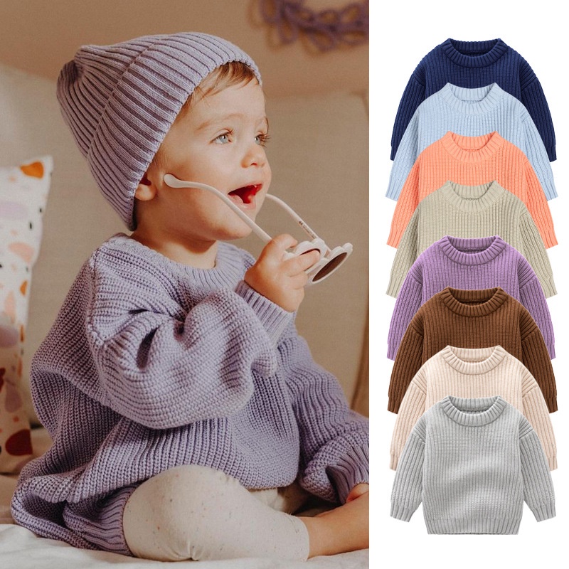 童裝 寶寶毛衣 嬰兒上衣 男童女童秋冬針織外套 兒童毛衣 兒童針織上衣