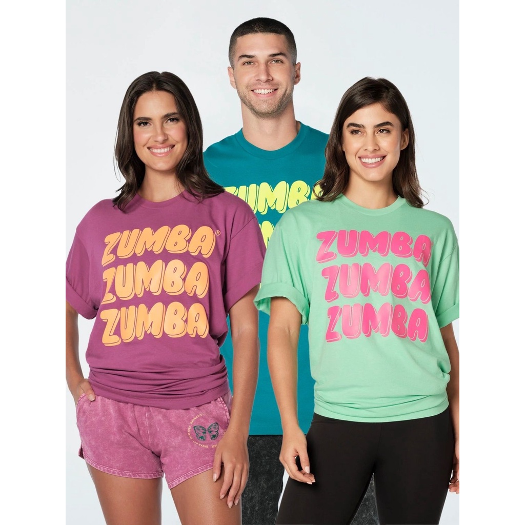 Zumba Clothing zumba 健身服健身舞蹈 T 恤瑜伽跑步 T 恤尊巴服上衣 137