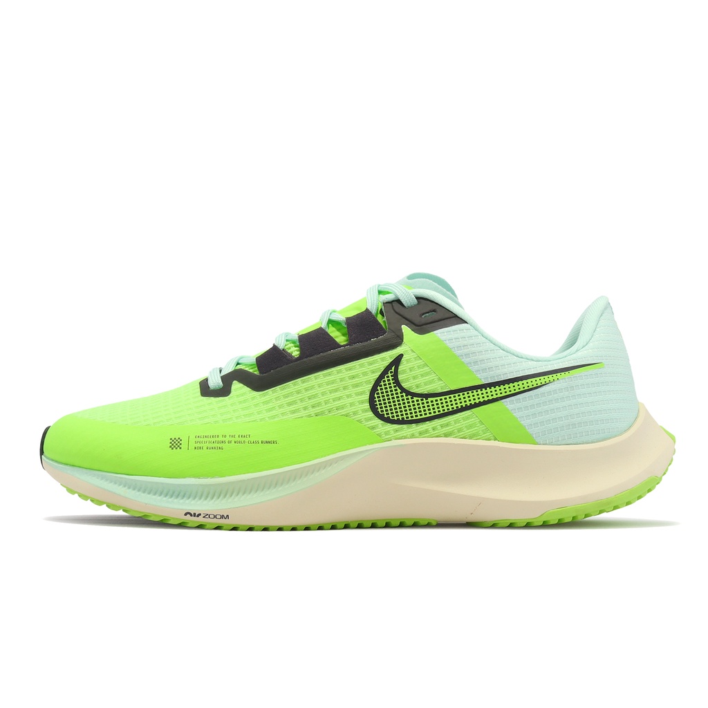 Nike 慢跑鞋 Air Zoom Rival Fly 3 螢光綠 藍綠 男鞋 運動鞋 【ACS】 CT2405-358