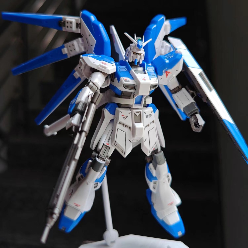 Gundam HG 1/144 Hi Nu-Vrabe GUNDAM 組裝公仔模型套件玩具