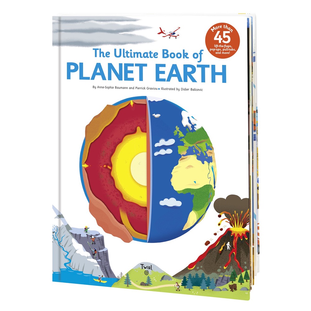 The Ultimate Book of Planet Earth (精裝立體知識百科)/Anne-Sophie Baumann《Twirl》【禮筑外文書店】