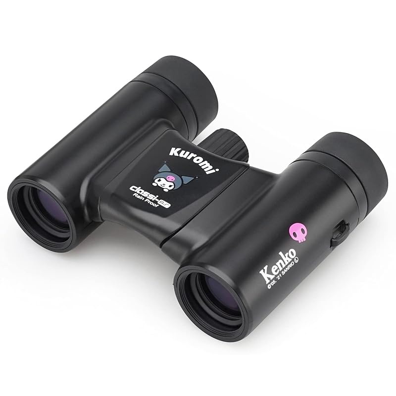 音乐会用 Kenko Sanrio 双筒望远镜 8x 21 光圈、超轻、超紧凑、防雨、多层镀膜、铬 SK-CL0821K