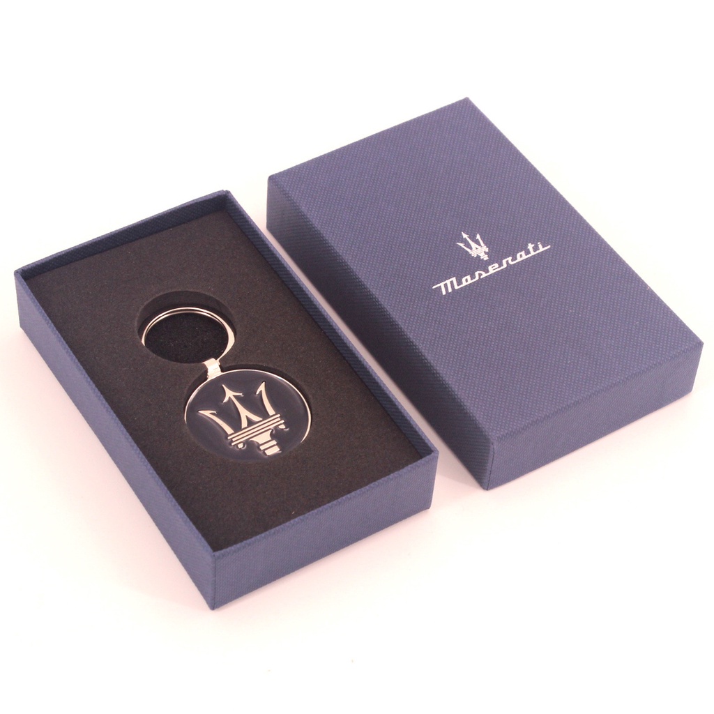 Maserati LOGO金屬鑰匙扣Ghibli Levante鑰匙圈裝飾吊飾