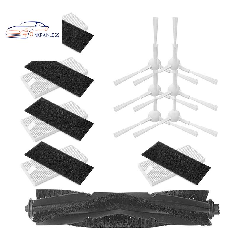 更換零件滾刷邊刷 HEPA 過濾器兼容 Neabot Q11 機器人吸塵器配件