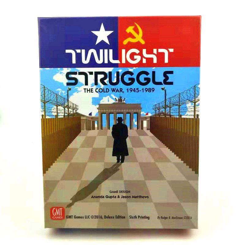 桌遊 卡牌遊戲 英文卡牌Twilight Struggle 冷戰熱鬥 桌遊棋牌玩具
