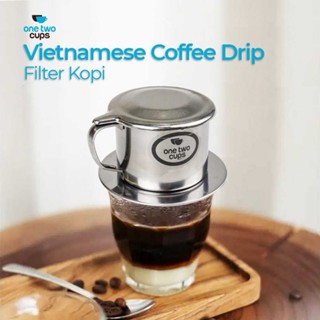 ADIBASTR 越南滴漏式咖啡過濾壺咖啡過濾器 180ml 8Q LC1