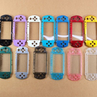 PSP3000上殼 維修配件PSP機殼面蓋三代外殼PSP 3000/3001/3007透明彩色替換殼psp3007改機