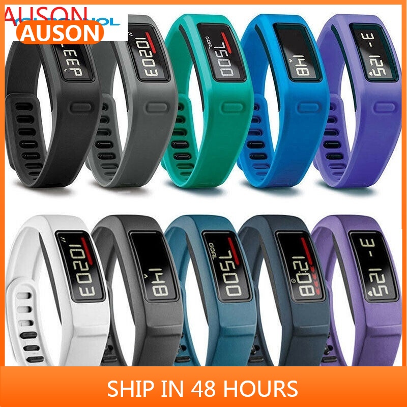 AUSON佳明 Garmin Vivofit 2 運動錶帶 糖果色硅膠智能手環錶帶 vivofit2 優質舒適 替換腕帶