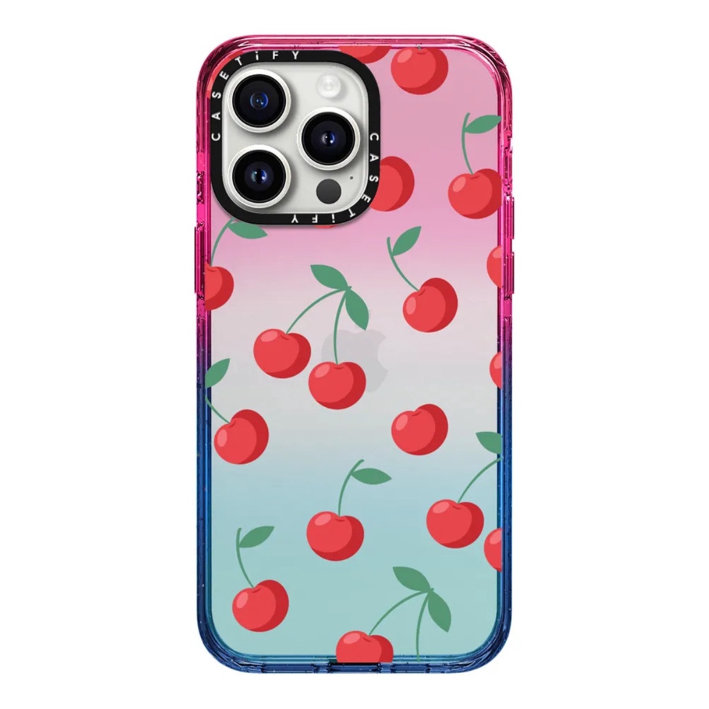 櫻桃casetify適用蘋果iPhone15 pro max手機殼14鏡面磁吸13小眾高級感12潮牌輕奢華全包防摔保護套