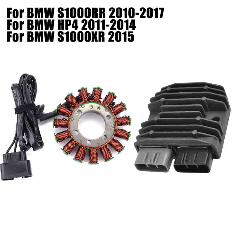 BMW S 1000 R/RR/XR 定子線圈穩壓整流器適用於寶馬 S1000RR 2010-2017 S1000 RR
