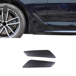 適用於 BMW 5 系 G30 2018-2022 擋泥板側出風口蓋裝飾貼紙汽車配件,啞光黑色