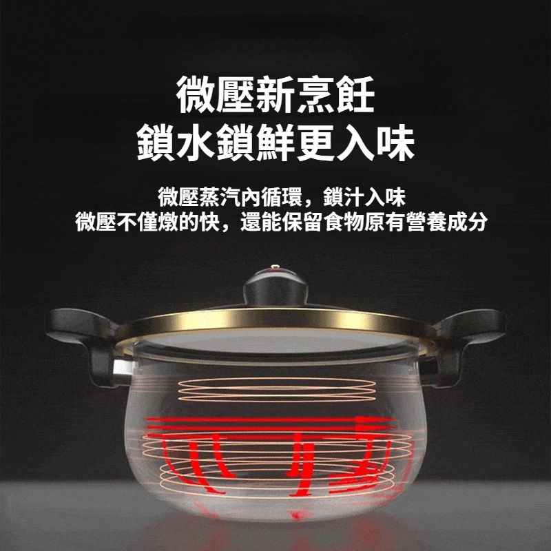 【電子發票】德國琺琅 微壓湯鍋 家用煮鍋 不粘鍋燉肉煲 湯雙耳燉鍋 燃氣電磁爐通用