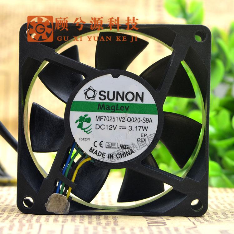【專注】SUNON MF70251V2-Q020-S9A 12V 3.17W 7cm 7025 機箱 CPU散熱風扇
