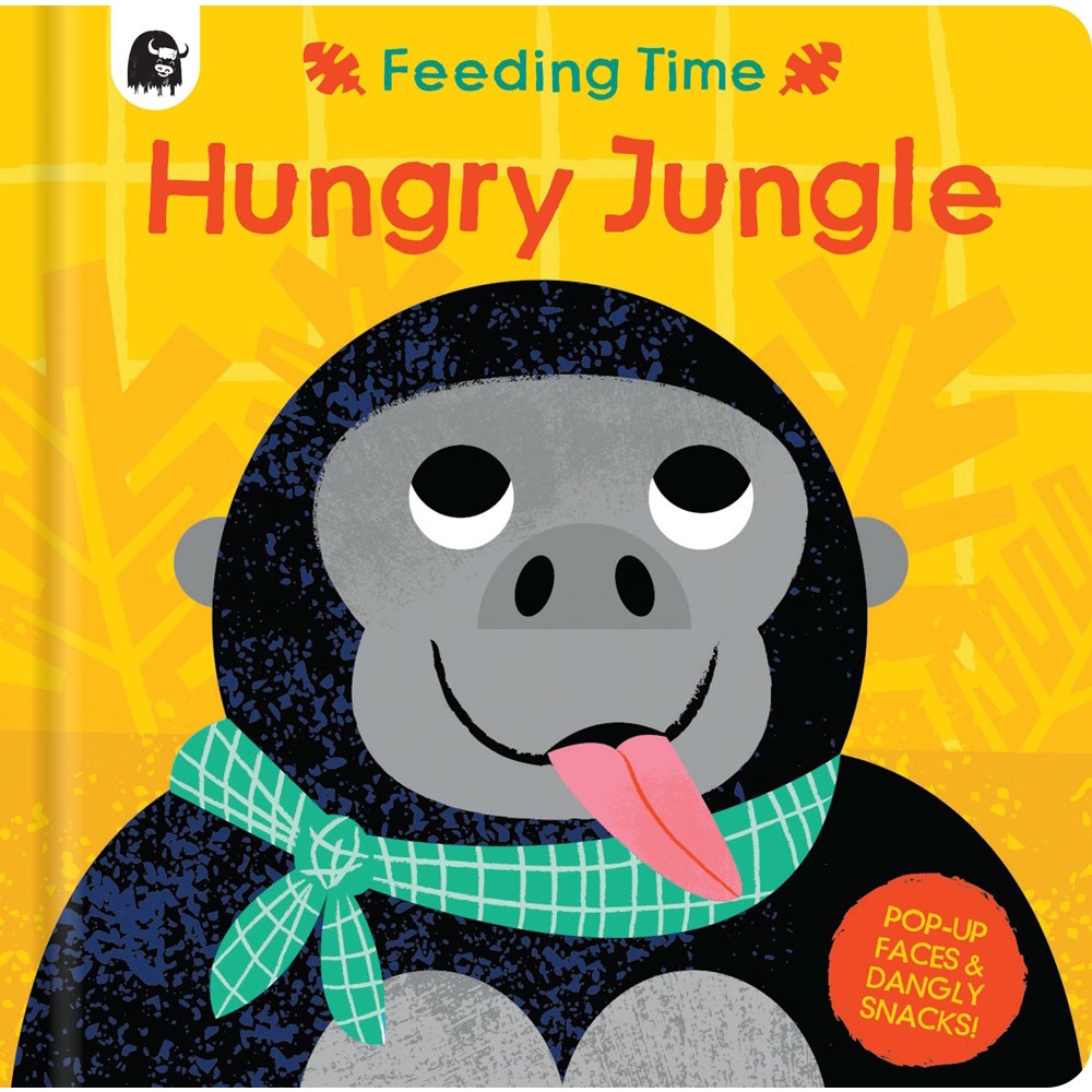 Hungry Jungle: Pop-up Faces and Dangly Snacks! (Feeding Time)(硬頁書)/Carly Madden【禮筑外文書店】