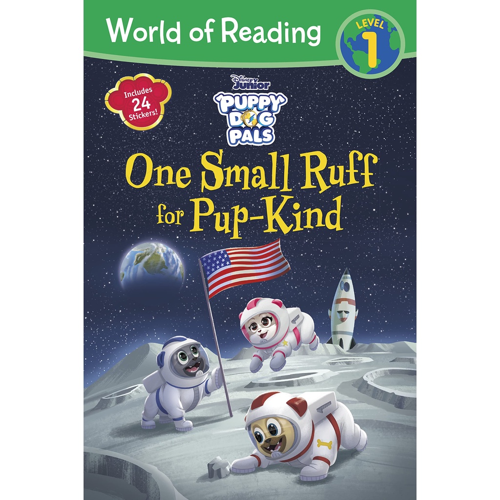 Puppy Dog Pals: One Small Ruff for Pup-Kind (World of Reading) (Level 1)/Disney Books【三民網路書店】